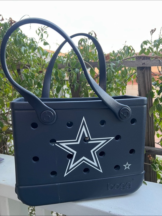 BOGG BAG Handbags - NWOT BOGG BAG Navy Star Accent Tote Dallas Cowboy’s DARK BLUE